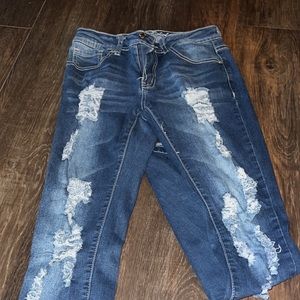 Ripped jeans size 1